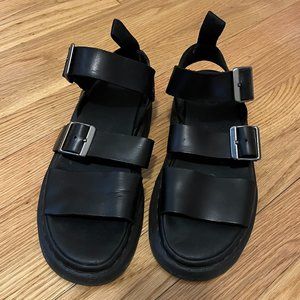 Doc Martens Leather Sandals - Size 7